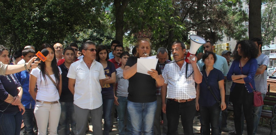 Mersin'de HDP'liler faşist saldırıyı kınadı