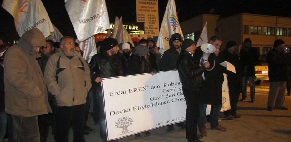 HDK Denizli Gençlik Meclisi'nden Erdal Eren anması