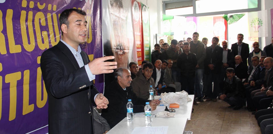 Ömerli'de yapılan kongreyle yeni yönetim seçildi