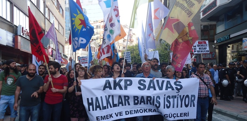 HDP'lilere ve Lice halkına dönük saldırılar Samsun'da kınandı