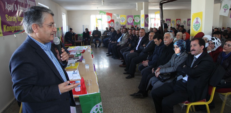 Saray'da İlçe Kongresi yapıldı