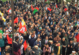 Viranşehir, Siverek ve Hilvan'dan 'Hayır' yükseldi