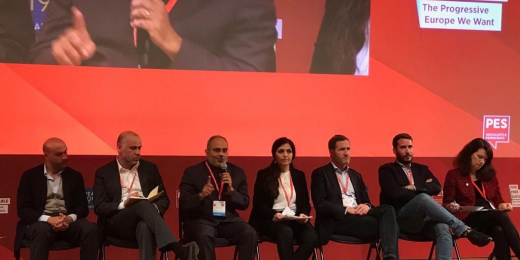 PES kongresinde tecrit, Demirtaş ve açlık grevi eylemi gündemleşti
