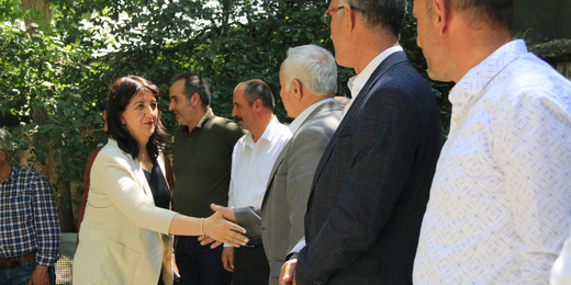 Buldan Van'da: Gözdağı vermeye çalışanlar bilsin ki tecridin son bulması için mücadele edeceğiz