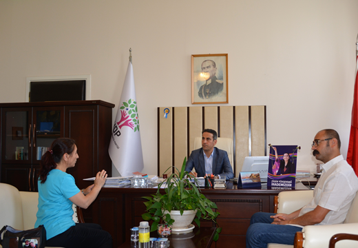 Sultan Özakça'nın Meclis Grubumuzu ziyareti