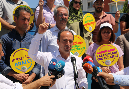 Baydemir'den AKP'li Belediye Başkanlarına "kirlenmeyin" diyen Erdoğan'a: Üzüm üzüme bakarak kararır Genel Başkan, Rojbaj!
