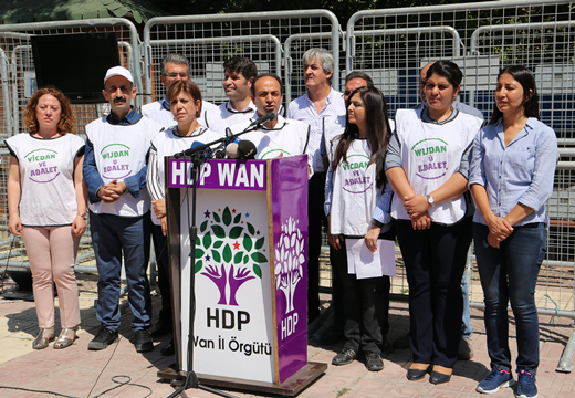 Vicdan ve Adalet Nöbetimiz Van'da
