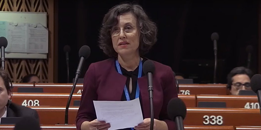 Kerestecioğlu'nun Tehlikedeki Avukatlar Günü üzerine Avrupa Konseyi Parlamenterler Meclisinde yaptığı konuşma