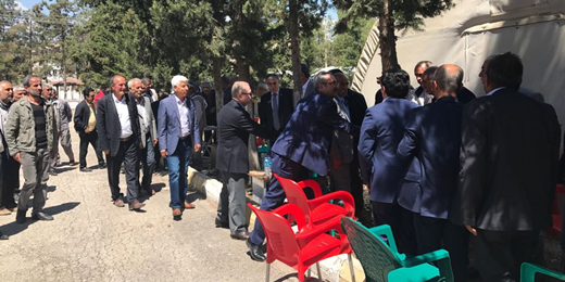 Milletvekillerimiz Samsat'ı ziyaret etti