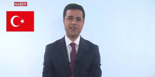 Demirtaş'ın TRT Haber'de yayınlanan konuşması