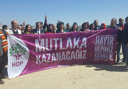 Altın harflerle 'hayır' yazacağız