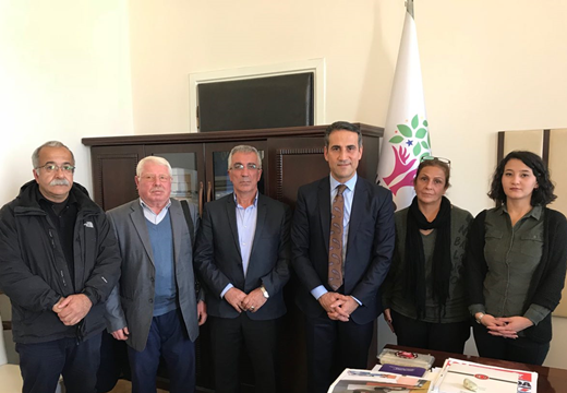 Suruç Aileleri İnisiyatifi'nin ziyareti