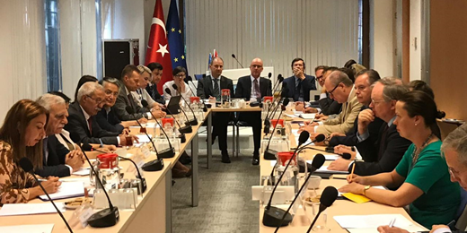 AB Türkiye Delegasyonu ile Kayyım Darbesi'ne ilişkin görüşme
