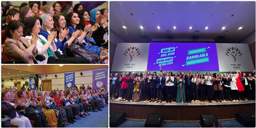 Yeşil Sol Parti'nin kadın adayları tanıtıldı: Tek adam rejimini birlikte değiştireceğiz