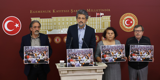 Saray'ın Bütçesine karşı Halkın Bütçesi: Sarayları satıp asgari ücreti 5 bin TL yapacağız