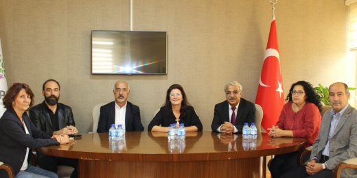 Eğitim Sen'in partimizi ziyareti