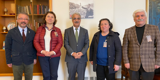 Eş Genel Başkanımız Mithat Sancar Tüm Emekli Sen heyeti ile görüştü