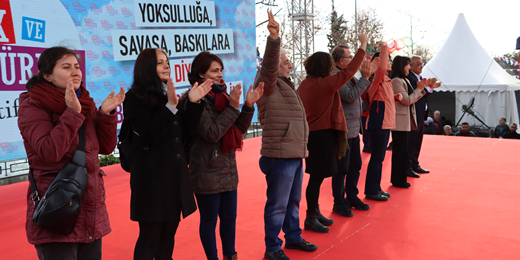 On binler Kartal'da buluştu: Emek ve Özgürlük İttifakı seçim startını verdi