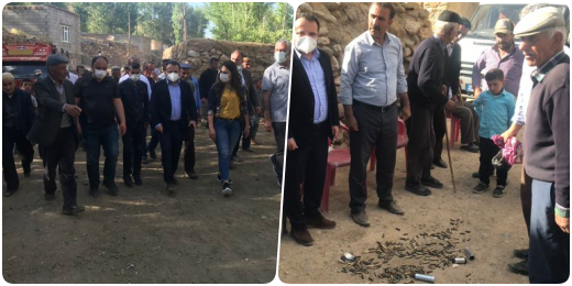 Sahte ÇED raporuyla mermer ocağı yapılmak istenen Yurtbaşı Köyü'nde köylülerin üzerine kurşun yağdırılmıştır