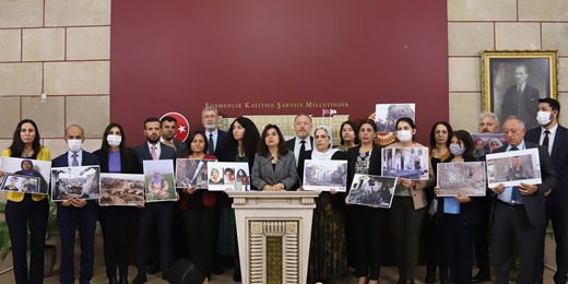 Meclis'te kent ablukaları açıklaması: Kürt kentlerine yönelik abluka kayyımla birlikte Türkiye’nin tümüne yayılmıştır
