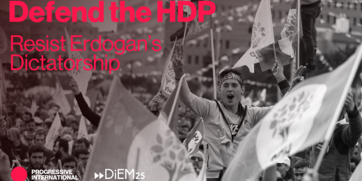 HDP'yi savun, Erdoğan diktatörlüğüne diren, demokrasiyi kurtar