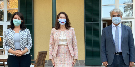 Buldan ve Sancar İsveç Dışişleri Bakanı ile görüştü