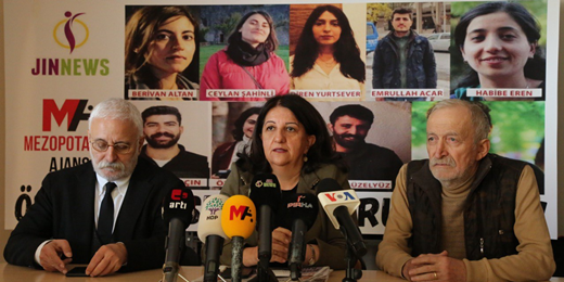 Buldan'dan MA ve JINNEWS'e ziyaret: Kalemleri asla yere düşmeyecek, hakikat halka ulaşacaktır