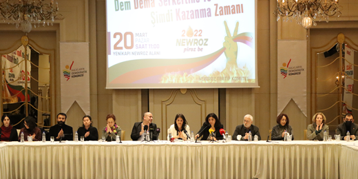 İstanbul'da Newroz Deklarasyonu açıklandı: Şimdi kazanma zamanı!