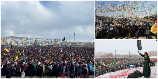 Yüz binler Newroz alanlarını doldurdu, 34 ayrı merkezde özgürlük talebi yükseldi