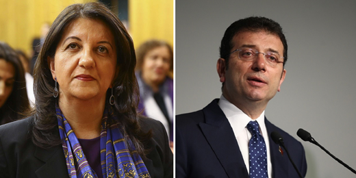 İmamoğlu Eş Genel Başkanımız Pervin Buldan'ı aradı