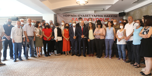 46 kuruluştan 'HDP'nin Siyaset Yapma Hakkını Savunuyoruz' deklarasyonu