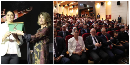 Demirtaş'a İbrahim Ahmed 2022 Onur Ödülü verildi