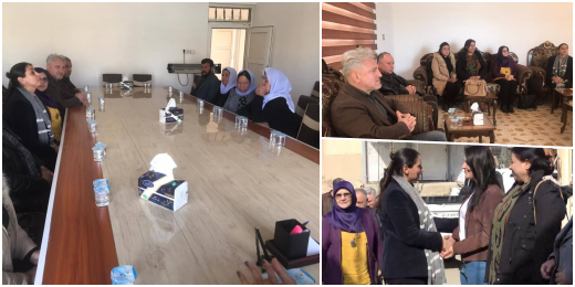 Heyetimiz saldırıların hedefindeki Şengal'de