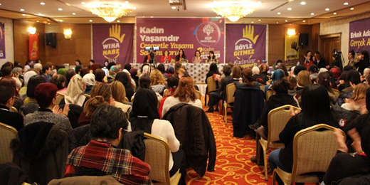 "Kadın Yaşamdır Cesaretle Yaşamı Savunuyoruz" şiarıyla 2.Kadın Konferansımızı Ankara'da gerçekleştirdik