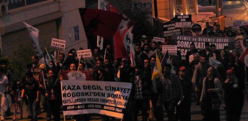 HDP Tuzla'da Soma için yürüdü