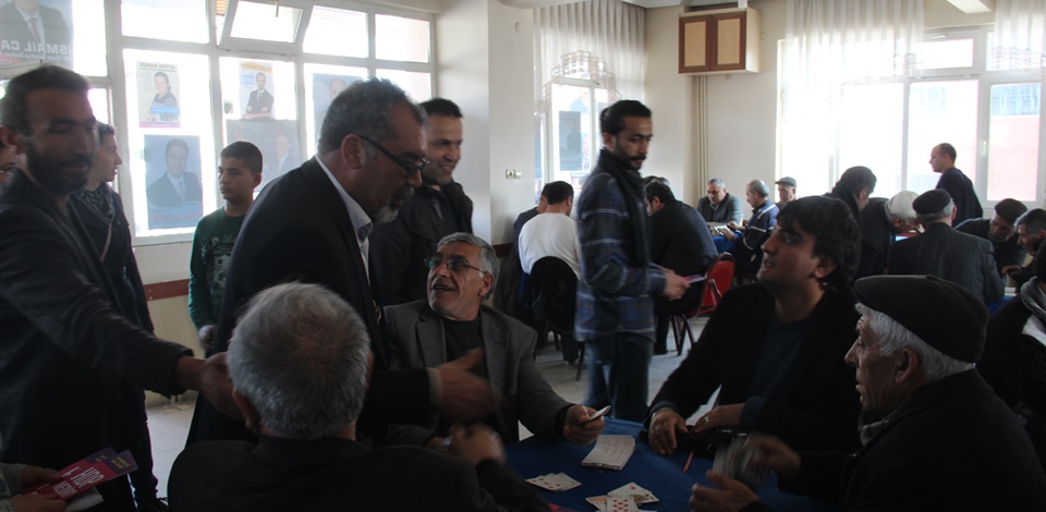 Ulalar'da HDP'den esnaf ziyareti