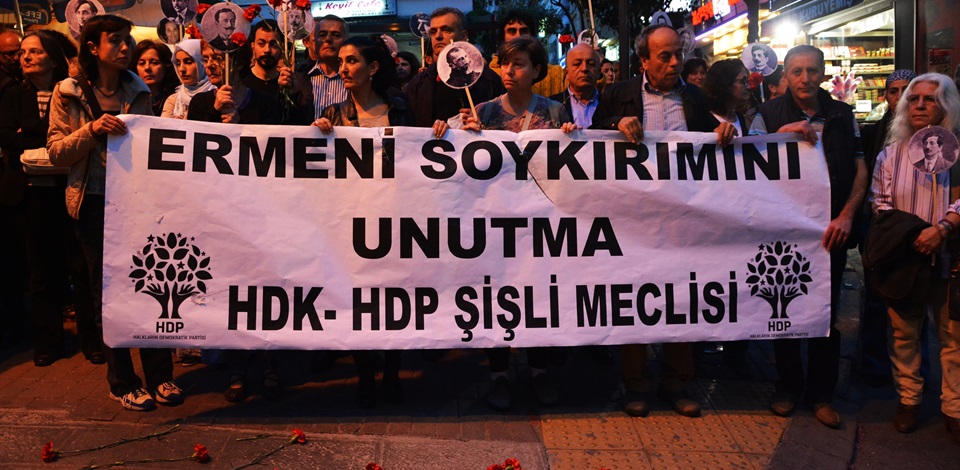 Tatavla'da Ermeni Soykırımı kurbanları anıldı